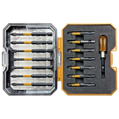 Набор торсионных бит Ударник 50/75, profi plus, 15 предметов