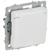 BRITE Розетка 1-местная с заземлением с защитными шторками и крышкой 16А IP20 РСбш10-3-БрАБ арктический белый IEK