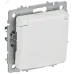 BRITE Розетка 1-местная с заземлением с защитными шторками и крышкой 16А IP20 РСбш10-3-БрАБ арктический белый IEK