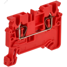 ARMAFIX Клемма пружинная CX2.5 проходн. красная IEK