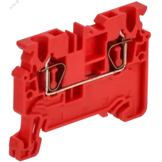 ARMAFIX Клемма пружинная CX2.5 проходн. красная IEK