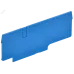ARMAFIX Заглушка EPCX10-3 BU для колодки клеммной CX10-3 синяя IEK