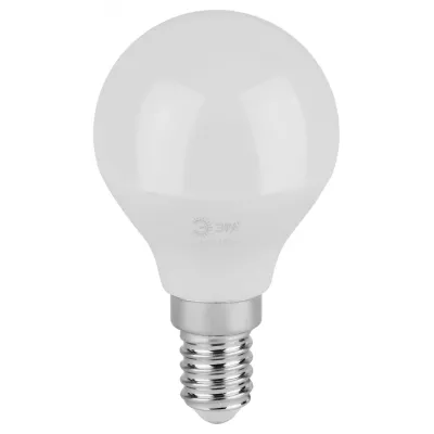 Лампа светодиодная ЭРА GREEN LINE LED P45-8W-830-E14 GL E14 8 Вт шар теплый свет