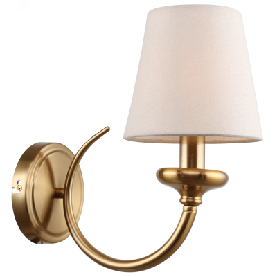 Бра светильник Rivoli Carissa 2073-401 настенный 1 х Е14 40 Вт классика