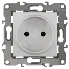 12-2105-01 ЭРА Розетка 2P, 16A-250В, IP20, Эра12, белый (10/100/2500)