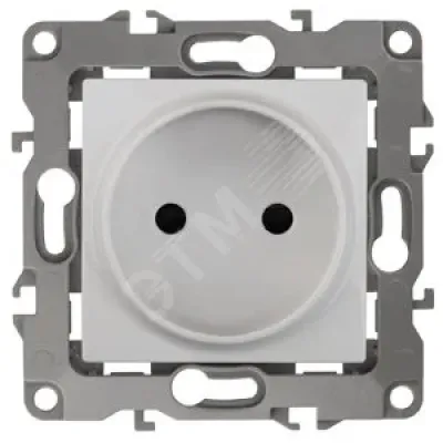 12-2105-01 ЭРА Розетка 2P, 16A-250В, IP20, Эра12, белый (10/100/2500)