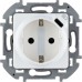 Розетка 1-местная с заземлением с защитными шторками 16А с USB C 5В безвинтовое крепление белый INSPIRIA Розетка 1-местная с заземлением с защитными шторками 16А с USB C 5В безвинтовое крепление белый INSPIRIA