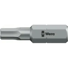 Бита под внутренний шестигранник 840/1 Z Hex-Plus вязкая твердость хвостовик 1/4 C 6.3 1.5X25 мм