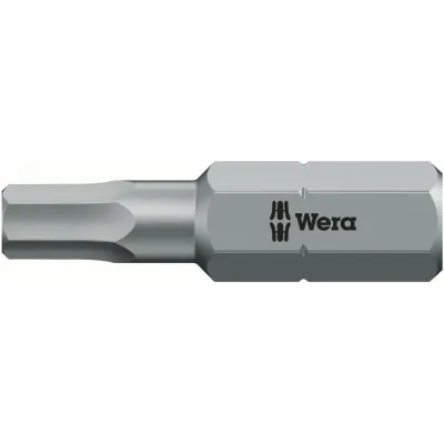 Бита под внутренний шестигранник 840/1 Z Hex-Plus вязкая твердость хвостовик 1/4 C 6.3 1.5X25 мм
