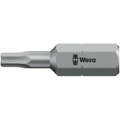 Бита под внутренний шестигранник 840/1 Z Hex-Plus вязкая твердость хвостовик 1/4 C 6.3 3X25 мм