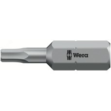 Бита под внутренний шестигранник 840/1 Z Hex-Plus вязкая твердость хвостовик 1/4 C 6.3 3/32X25 мм