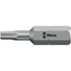 Бита под внутренний шестигранник 840/1 Z Hex-Plus вязкая твердость хвостовик 1/4 C 6.3 3/32X25 мм