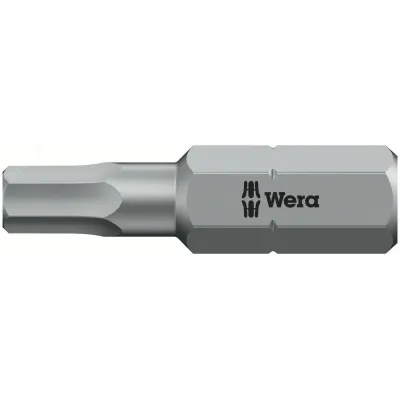 Бита под внутренний шестигранник 840/1 Z Hex-Plus вязкая твердость хвостовик 1/4 C 6.3 4X25 мм