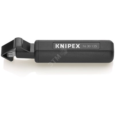 Стриппер для круглого кабеля (ПВХ резина силикон ПТФЭ) режимы реза: по окружности и продольный зачистка: 6 -29 мм L-135 мм корпус из противоударн