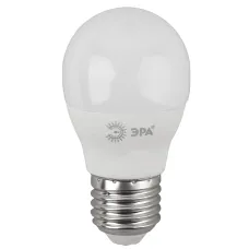 Лампочка светодиодная ЭРА STD LED P45-11W-827-E27 E27 / Е27 11Вт шар теплый белый свет
