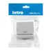 Выключатель Intro Atlantic 5-102-03 с подсветкой, 10А-250В, IP54, открытой установки, серый