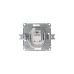 Розетка ATLASDESIGN компьютерная RJ45 механизм алюминий