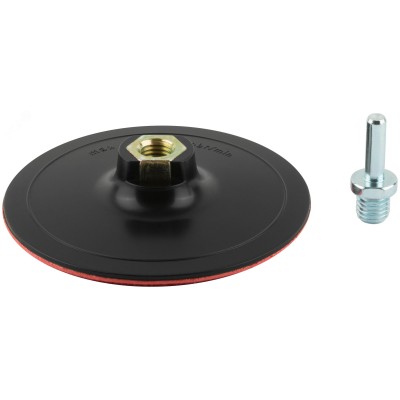 Насадка твердая с липучкой 125 мм для дрели и УШМ, Cutop Profi