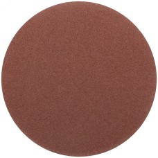 Круги абразивные шлифовальные на ворсовой основе под липучку (Р80, 125 мм, 5шт) гибкая -14А