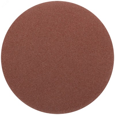 Круги абразивные шлифовальные на ворсовой основе под липучку (Р80, 125 мм, 5шт) гибкая -14А