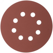 Круги абразивные шлифовальные перфорированные на ворсовой основе под ''липучку'' (Р1000, 125 мм, 5шт), Profi