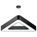 Светильник LED ЭРА Geometria SPO-153-B-40K-030 Delta 30Вт 4000К 2100Лм IP40 600*80 черный подвесной драйвер внутри