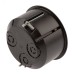 Коробка установочная ЭРА KUP-73-45-m-black черная 73х45мм для полых стен саморезы металлические лапки IP20