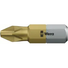 Бита 851/1 TiN PH сверхтвердое покрытие нитридом титана хвостовик 1/4 C 6.3 PH 2X25 мм