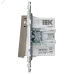 SKANDY Кнопка звонка с индикацией для отелей 10А SK-V17Sh шампань IEK