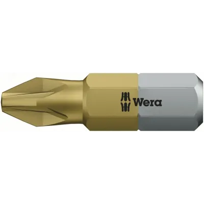 Бита 855/1 TiN PZ сверхтвердое покрытие нитридом титана хвостовик 1/4 C 6.3 PZ 2X25 мм