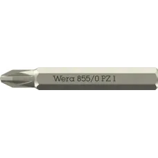Бита крестовая, PZ 1 x 30 мм, хвостовик шестигранный 5/32'' C4.0 (4 мм), 855/0 Micro Pozidriv
