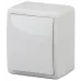 11-1403-01 ЭРА Переключатель IP54, 10АХ-250В, ОУ, Эра Эксперт, белый (16/160/2560)