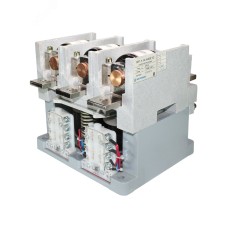 Контактор вакуумный КВТ-1,14-4/400-3 У3, трёхполюсный, 380В, 4з+3р, нереверсивный, без реле, IP00.