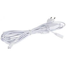 Разветвитель сетевой для линейных светильников ЭРА Разветвитель 5х IEC C5 2 м для подключения 5 светильников