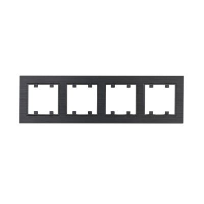 Рамка четырехпостовая горизонтальная KAREA LINE STAR дымчатый