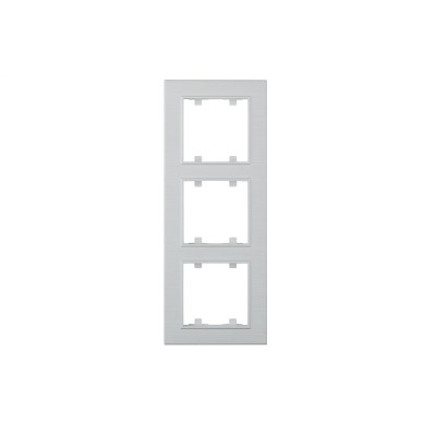 Рамка трехпостовая горизонтальная KAREA LINE STAR жемчужный