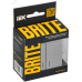 BRITE Выключатель 2-клавишный с индикацией для отелей 10А ВС10-2-9-БрА алюминий IEK