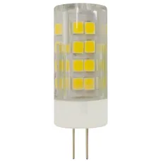 Лампочка светодиодная ЭРА STD LED JC-3,5W-220V-CER-827-G G4 3,5Вт керамика капсула теплый белый свет