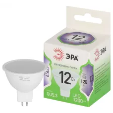 Лампа светодиодная ЭРА GREEN LINE LED MR16-12W-865-GU5.3 GL GU5.3 12 Вт софит холодный свет
