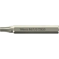 Бита TORX, TX 10 x 30 мм, хвостовик шестигранный 5/32'' C4.0 (4 мм), 867/0 Micro TORX