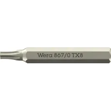 Бита TORX, TX 8 x 30 мм, хвостовик шестигранный 5/32'' C4.0 (4 мм), 867/0 Micro TORX