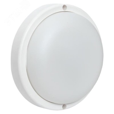 Светильник светодиодный ЖКХ круг ДПО-1300 с микроволновым датчиком движения 12Вт 6500K IP65 LUMA EKF