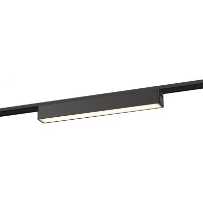 Светильник светодиодный трековый с заливающим светом для тонкой магнитной системы 12Вт 4000К черный TRM-S5-1-12W4K-BK