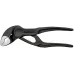 KNIPEX COBRA XS клещи переставные сантехнические с фиксатором, 28 мм (1''), под ключ 24 мм, L-100 мм, Cr-V, серые, KN-8700100