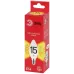 Лампа светодиодная ЭРА RED LINE LED B35-15W-827-E14 R 15Вт свеча теплый белый свет Е14