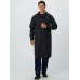 Халат мужской рабочий (ткань Бязь,145), черный, 56-58 170-176 Халат мужской рабочий (ткань Бязь,145), черный, 56-58 170-176
