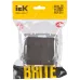 BRITE Выключатель жалюзи 10А ВС10-1-5-БрТБ темная бронза