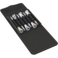 Набор головок торцевых 8767 B TORX HF 1 Zyklop со вставкой с функцией фиксации крепежа DR 3/8 6 предметов комплектация: 6x 8767 B HF TORX Головка торцевая со вс