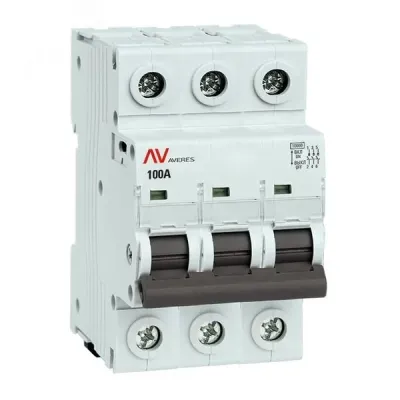 Выключатель нагрузки AVN 3P 100A AVERES