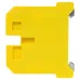 Колодка клеммная ЕК-16/80 JXB земля (аналог БЗН) EKF